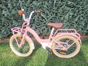 Kinderfahrrad SJOEF 18 Zoll   Rosa   guter Zustand
