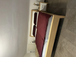 Schlafzimmerbett inkl. Nachtschränke