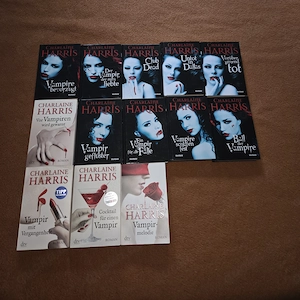 Verkaufe die Bücher zur  Vampire Serie True Blood