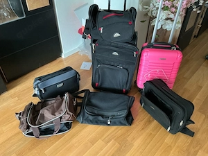 Trolley und Aufsatztaschen für Koffer und Trolley