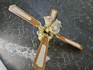 Verkaufe 2 identische Ventilatorleuchten in gutem Zustand. 