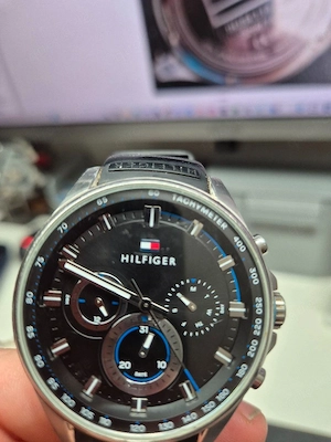 Tommy Hilfiger Herren-Chronograph Uhr