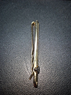 Vintage Krawattennadel   Gold Doublé (Walzgold) Bild 3