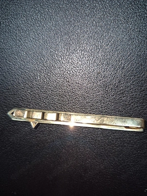 Vintage Krawattennadel   Gold Doublé (Walzgold) Bild 2