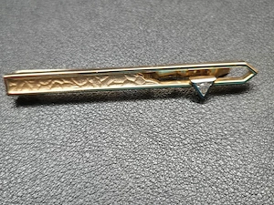 Vintage Krawattennadel   Gold Doublé (Walzgold) Bild 4