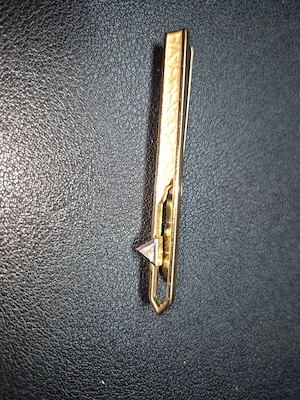 Vintage Krawattennadel   Gold Doublé (Walzgold)