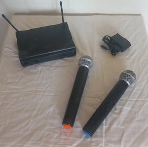 Elegiant VHF Funkmikrofon Set 2 Mikrofone NEU unbenutzt
