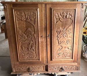 Waffenschrank Holzschrank