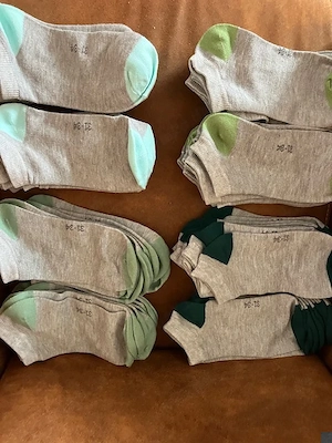 Socken Sneakes 40 Stück GRÖSSE 31-34 ***NEU***