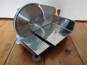 GRAEF Vintage Brotschneidemaschine Nirosta Edelstahl 1970er Jahre