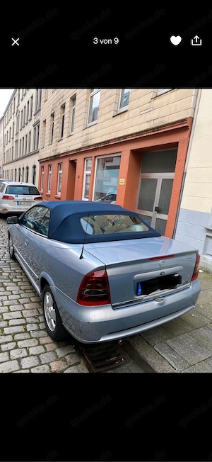Opel Astra Cabrio   zuverlässig, gepflegt, TÜV bis 11 2027   Bild 8