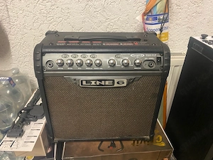 Ibanez E-Gitarre mit Line 6 verstärker Bild 3