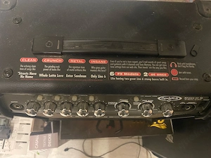 Ibanez E-Gitarre mit Line 6 verstärker Bild 2