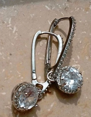 Hypoallergen silber Ohrhänger 