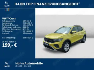 Volkswagen T-Cross 1.0TSI Life PDC Klima Sitzh APP LED Bild 2