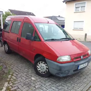 Citroen Jumpy 1.9 TD SX rot eFh 2x Schiebetüre TÜV 05/26