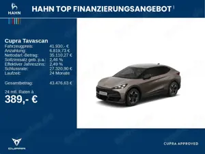 CUPRA Tavascan Endurance 210kW Wärmepu 360° LED Navi Bild 2