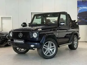 Mercedes-Benz G 500 Cabrio blau/braun NEUZUSTAND+STHZ+HISTORIE