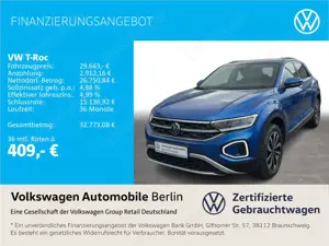 Volkswagen T-Roc 1.5 TSI DSG Style Navi LED ACC SHZ PDC