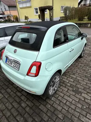 Fiat 500C 500C 1.2 8V Lounge/Cabrio/Service+TÜV neu/mintgrün Bild 5
