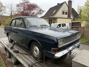 Ford Taunus 15M P6 *zum Aufarbeiten*original Pappbrief*