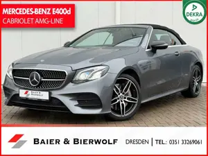 Mercedes-Benz E 400 d Cabrio 4Matic MULTIBEAM AMG-LINE DISTR.+