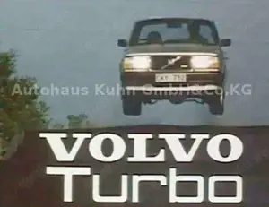Volvo 240 244 Turbo mit Histor.  Kennz. Deutsche Papie