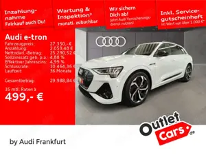 Audi e-tron 50 quattro S line LED Navi DAB VC DAB VC