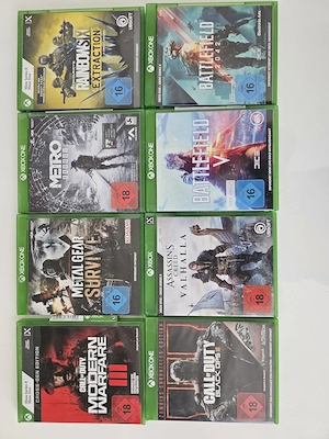 Xbox spiele mit gutem zustand. 