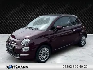 Fiat 500 Faltdach- Neuer TÜV 8 Fach-Bereift