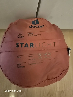 Schlafsack Marke Deuter Starlight einmal benutzt 