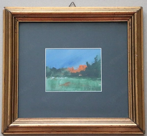   Sizilianisches Aquarell von L. Petrotta, Palermo