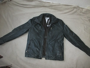 NEU m.ETIKETT Herren oder Damen Unisex Lamm Nappa Leder Jacke CROSS LINERS Modell: LARS 48- 50  M- 