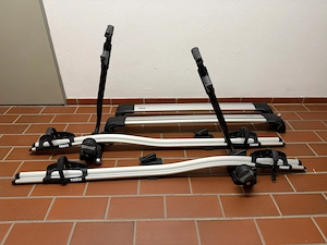 Thule Dachträger Wing Bar Edge + Thule Pro Ride Fahrradträger 