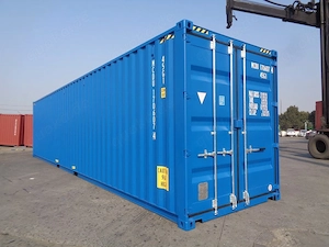 Verkauf von 20-Fuß- und 40-Fuß-Containern.
