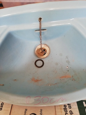 Kleines Waschbecken für Garten 