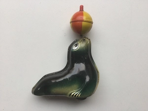 Lehmann AHA 910 Patent Robbe Blechspielzeug Vintage 