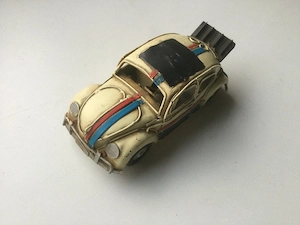 VW Käfer Herbie Vintage Deko Modell 
