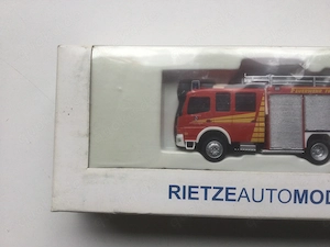 Rietze 1:87 Modell Mercedes Benz TLF Feuerwehr Friedlos 