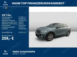 Volkswagen T-Roc 1.0TSI R-Line LED Navi ACC CAM Parklenk Bild 2