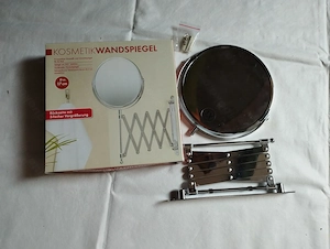 Kosmetikwandspiegel (Normal + 3fach-Vergrößerung)