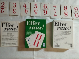 Elfer Raus! (vollständiges Kartenspiel)
