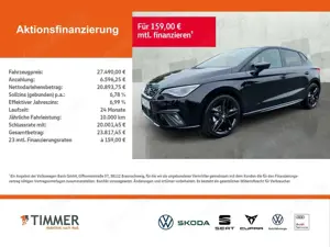 SEAT Ibiza FR Black Edition 1.5TSI 110kW (150 PS) *DSG*RFK*P