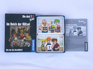 Kartenspiel Die drei ??? Fragezeichen Kids - Im Reich der Rätsel Bild 4