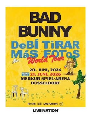 2x Bad Bunny Tickets (Düsseldorf)