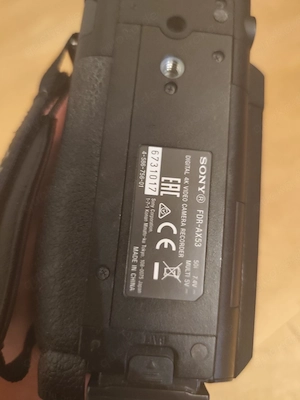 Sony FDR-AX53 4K Ultra HD Camcorder. Bild 2
