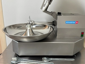 Fleischkutter Wurstkutter Scharfen TC 11, 11L 2 Gang, 3-Messer, 400V Thermometer