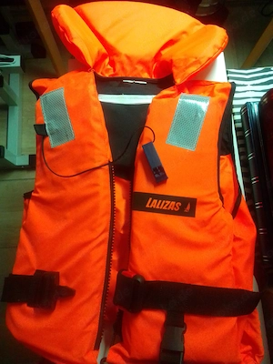 Rettungsweste Lalizas Orange   50-70kg    100 NW  ISO 12402-4  zertifiziert   Neuwertig
