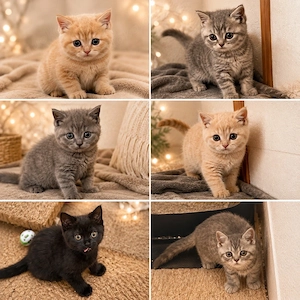 wunderschöne BKH kitten suchen liebevolles zuhause 