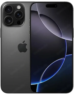 Iphone 16 Pro Max 256GB Titanschwarz - NEU